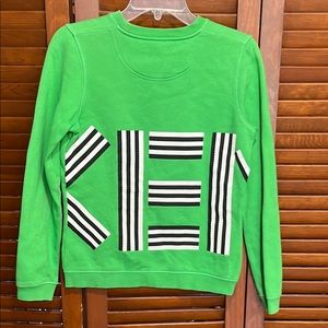 Kenzo Green Paris Graphic Sweatshirt